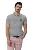 Cotton Solid Half Sleeves Mens Polo T-Shirt
